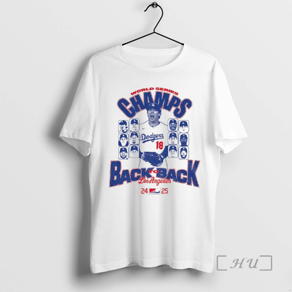 Officials Yoshinobu Yamamoto Mvp Back To Back World Champs Los Angeles Dodgers Mlb 24 25 T-Shirts, Hoodie, Sweatshirt