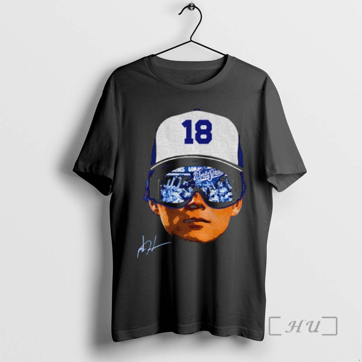 Officials Yoshinobu Yamamoto Sunglasses Mvp Los Angeles Dodgers Mlb Baseball Champions 2025 Signature Premium T-Shirts,...