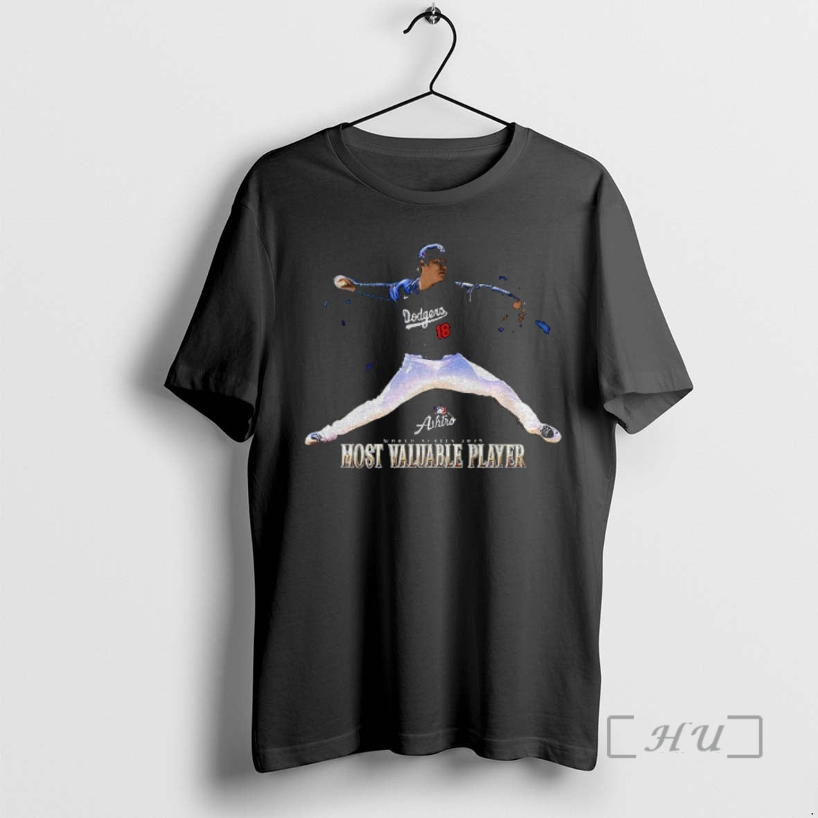 Officials Yoshinobu Yamamoto Baseball Throw Los Angeles Dodgers World Series Most Valuable Player Premium T-Shirts,...
