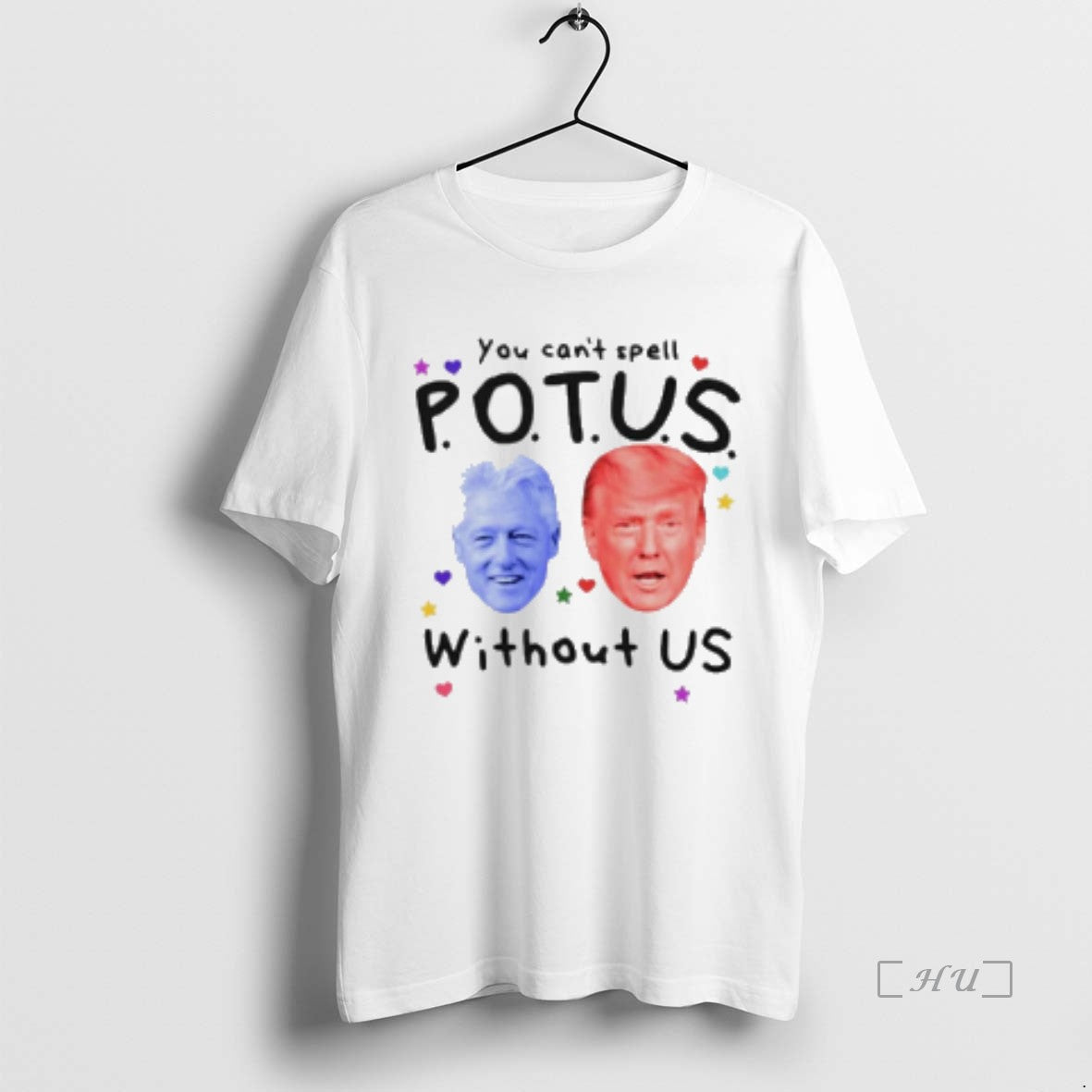 Officials You Cant Spell Potus Without Us Trump Clinton T-Shirts, Hoodie, Sweatshirt | InkNestWear.com