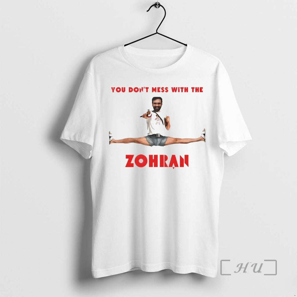 Officials You Dont Mess With The Zohran Funny Circle T-Shirts, Hoodie, Sweatshirt | InkNestWear.com