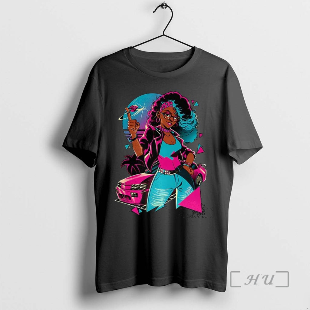 Officials Your Rides Here Hold On Car And Beach Synthwave Style T Shirt Sweater