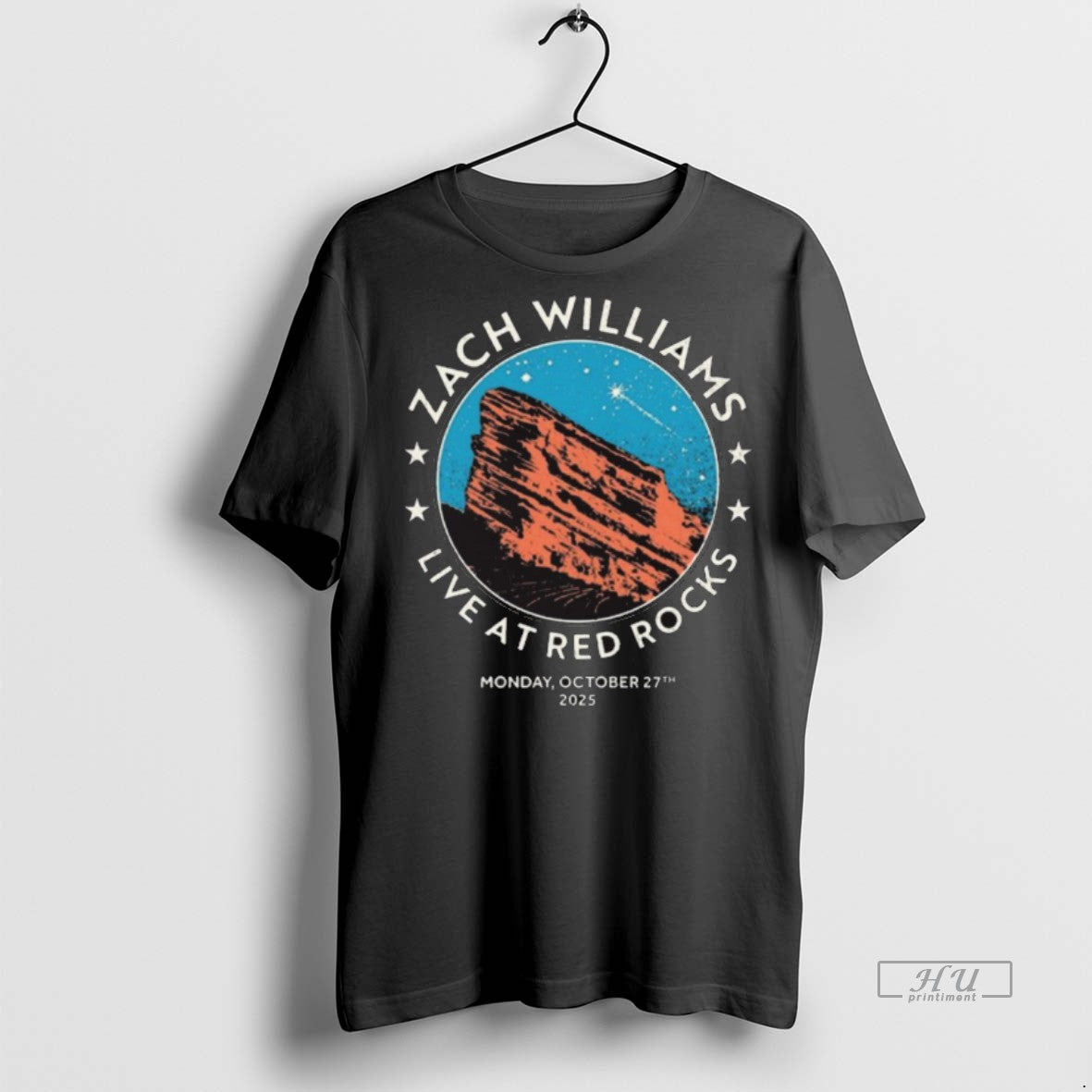 Officials Zach Williams October 27 2025 Live At Red Rocks Morrison Colorado Tour T-Shirts, Hoodie, Sweatshirt