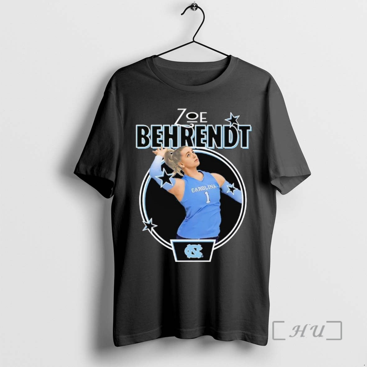 Officials Zoe Behrendt Portrait Unc Volleyball T Shirt Sweater