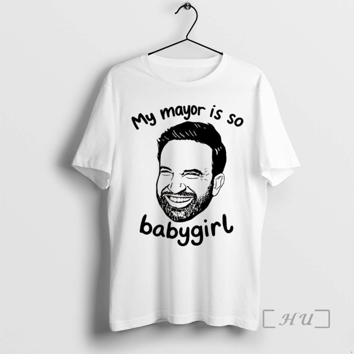 Officials Zohran Mamdani My Mayor Is So Babygirl Big Face T-Shirts, Hoodie, Sweatshirt | InkNestWear.com