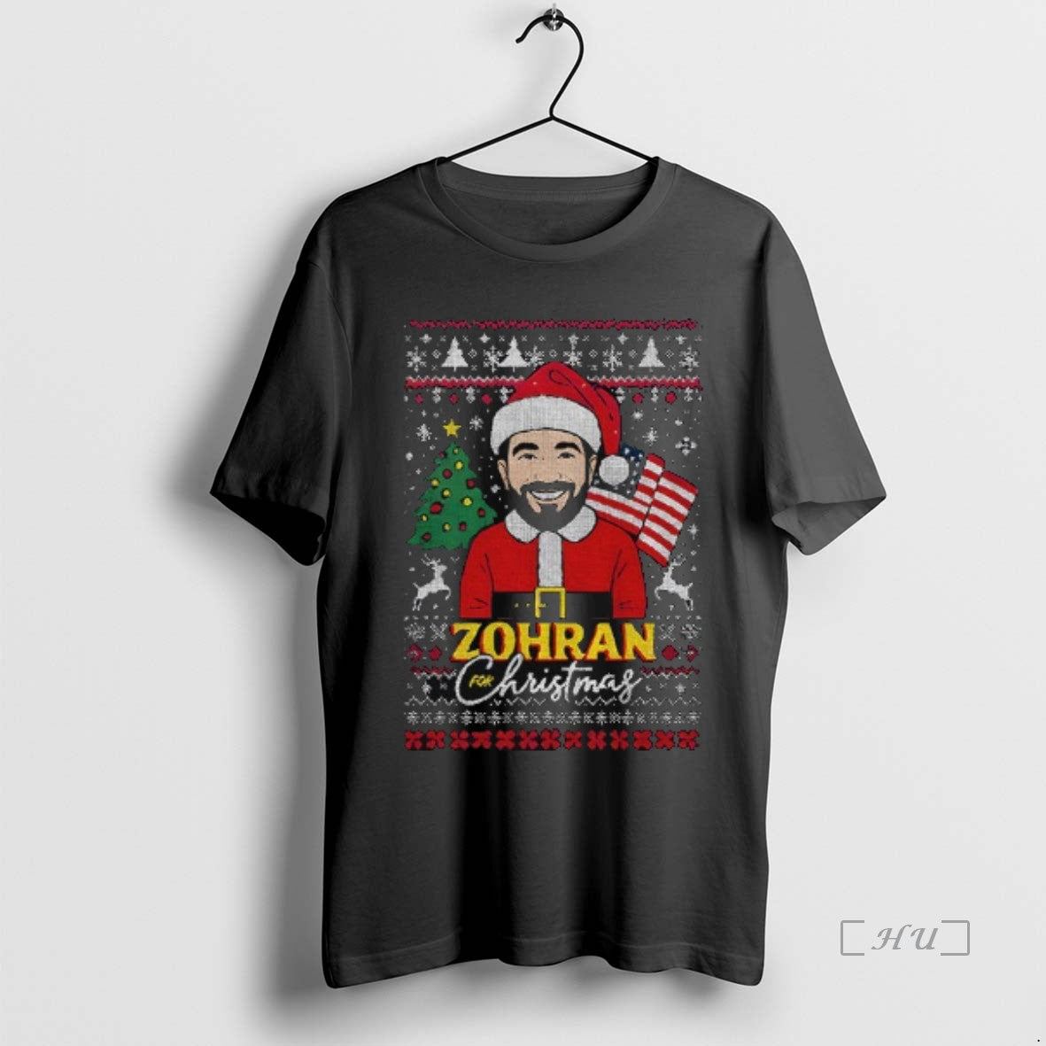 Officials Zohran For Christmas Ugly Funny Mamdani Santa T-Shirts, Hoodie, Sweatshirt | InkNestWear.com