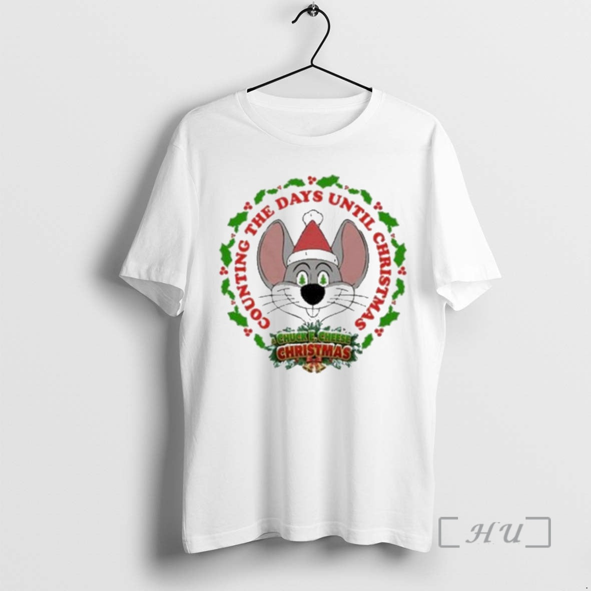Officials Chuck E Cheese Christmas Countdown Counting The Days Until T-Shirts, Hoodie, Sweatshirt | InkNestWear.com