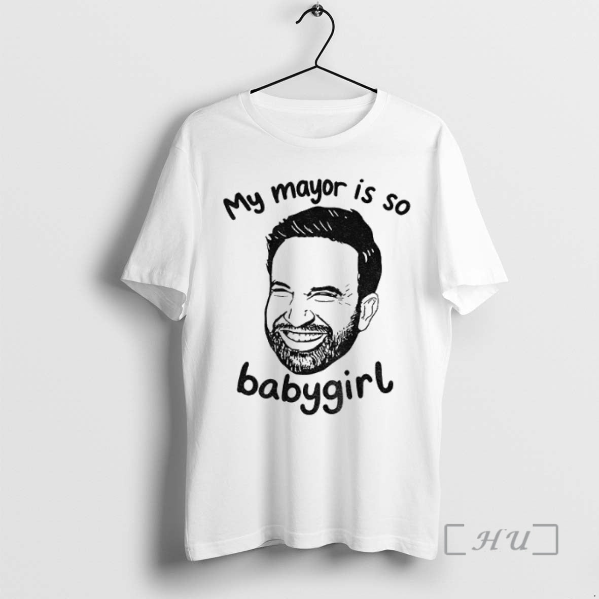Officials Jjneb1pm Zohran Mamdani Big Face Smile My Mayor Is So Babygirl Premium T Shirts Hoodie, Sweatshirt