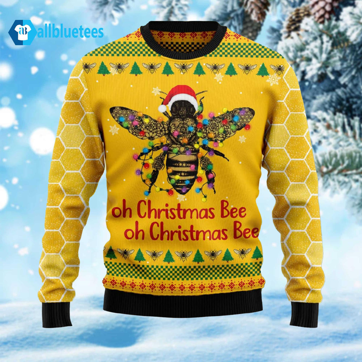 Oh Christmas Bee Ugly Christmas Sweater