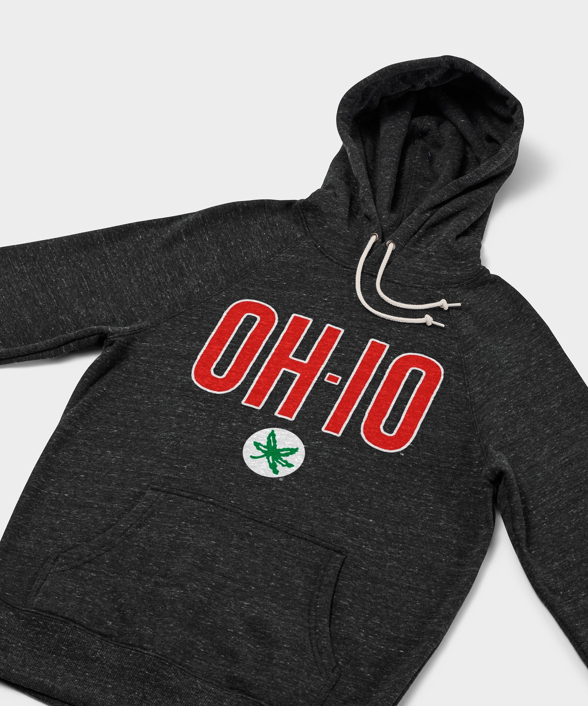 OH-IO Buckeye Leaf Hoodie