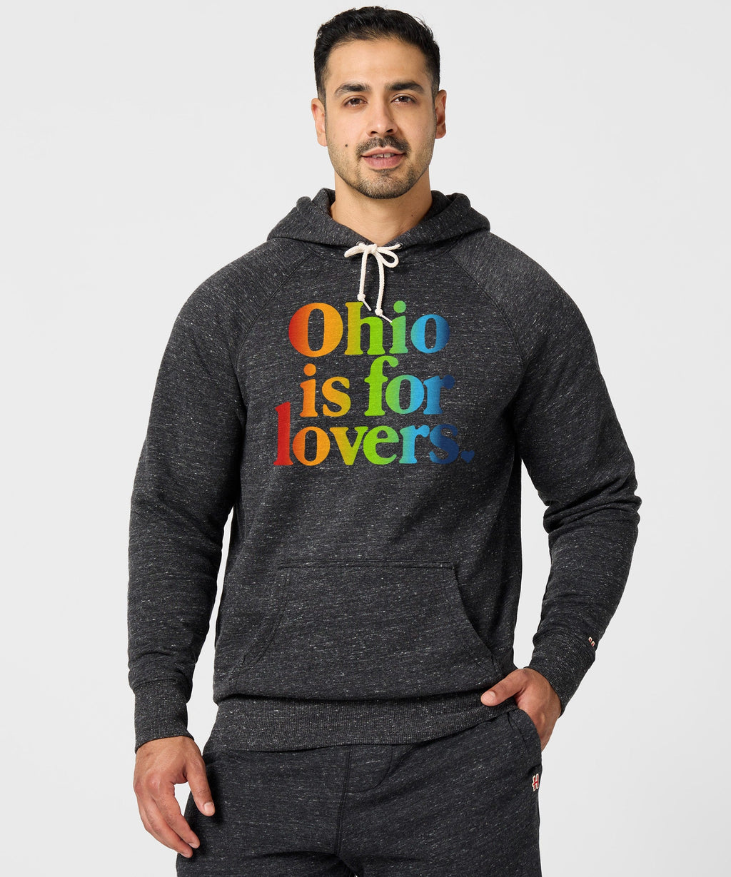 Ohio Is For Lovers Rainbow Hoodie
