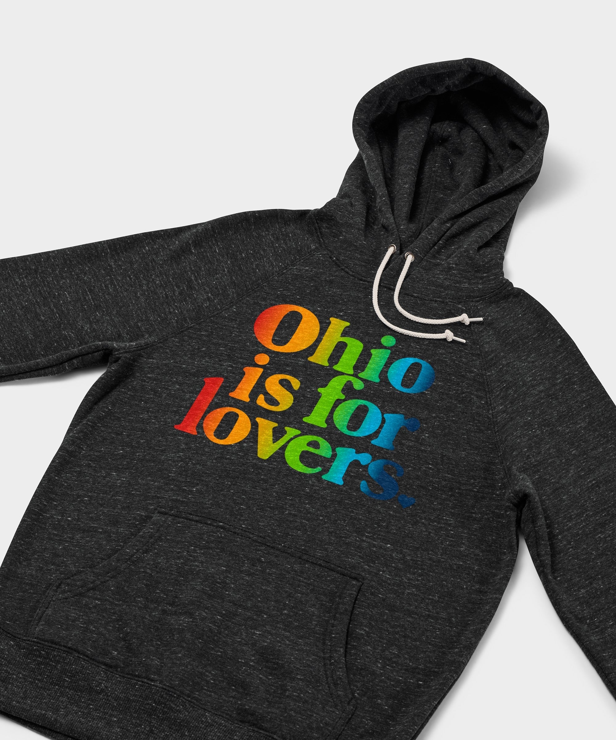 Ohio Is For Lovers Rainbow Hoodie