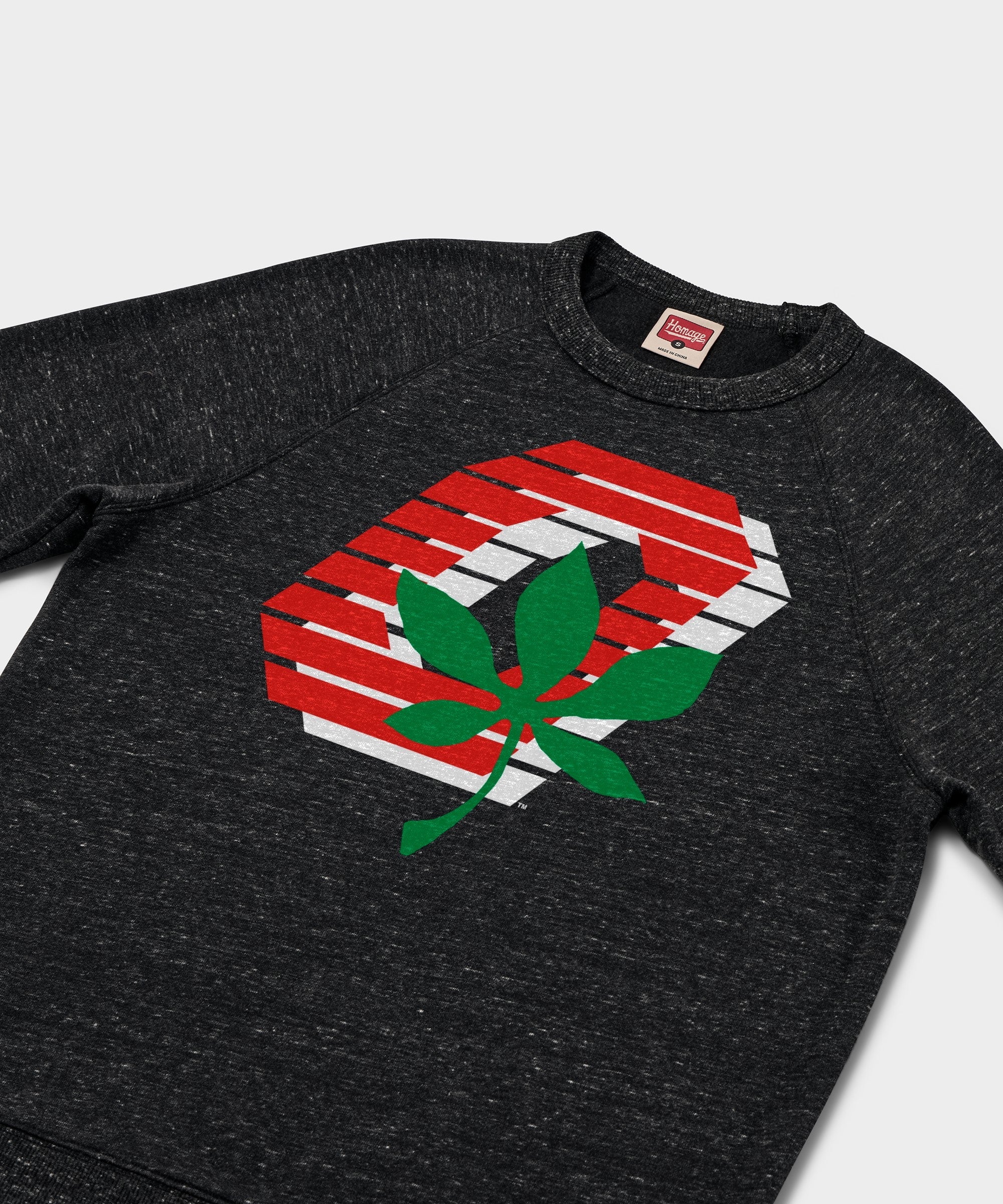 Ohio State Buckeye Leaf Crewneck
