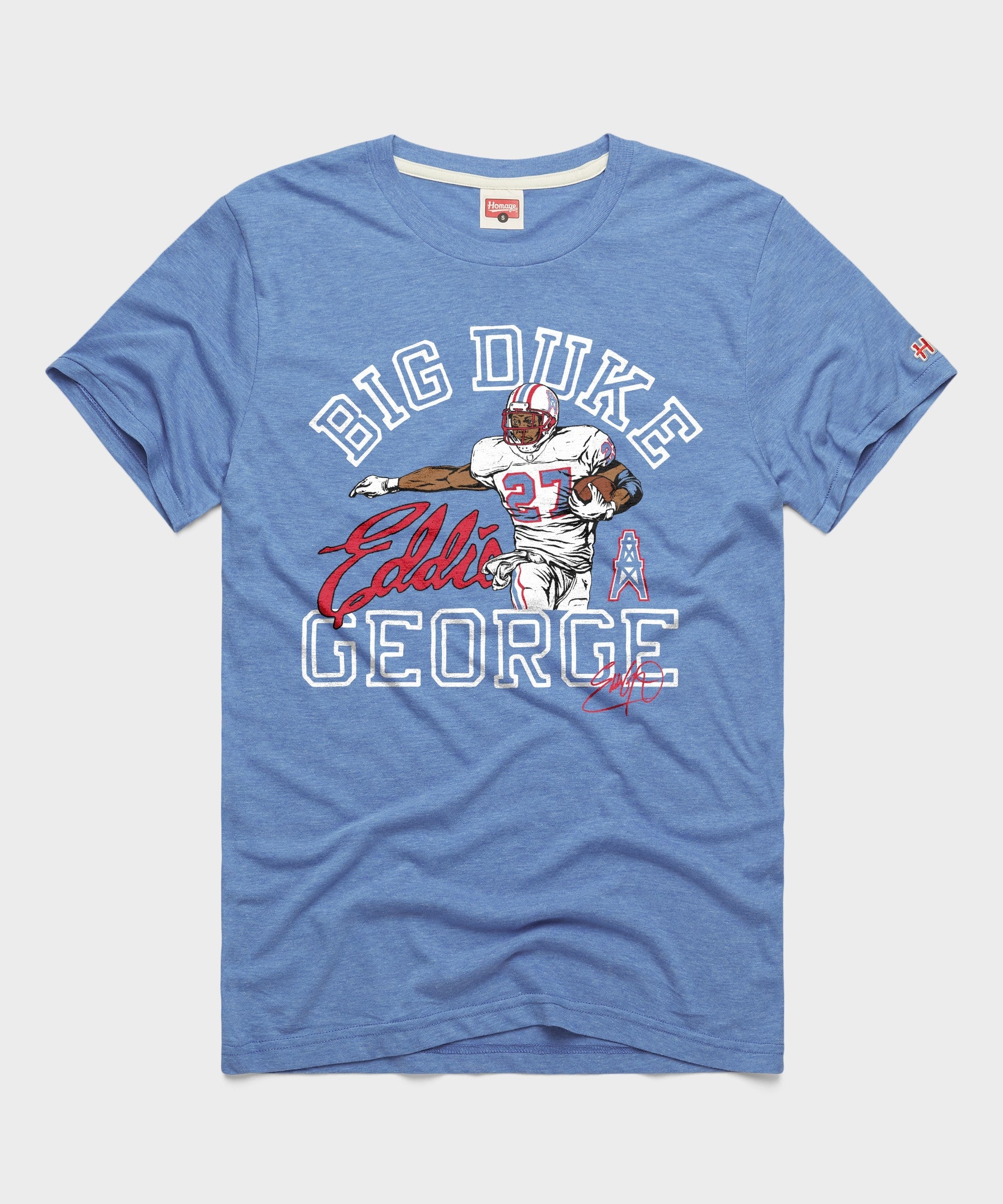 Oilers Eddie George Signature