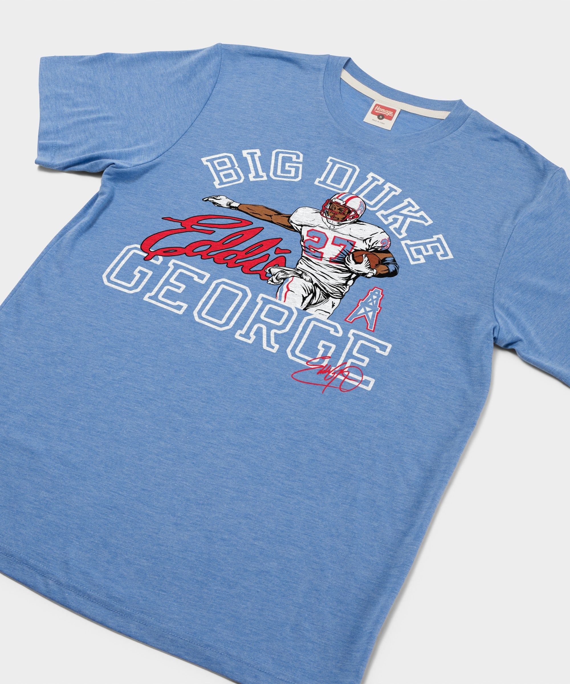 Oilers Eddie George Signature