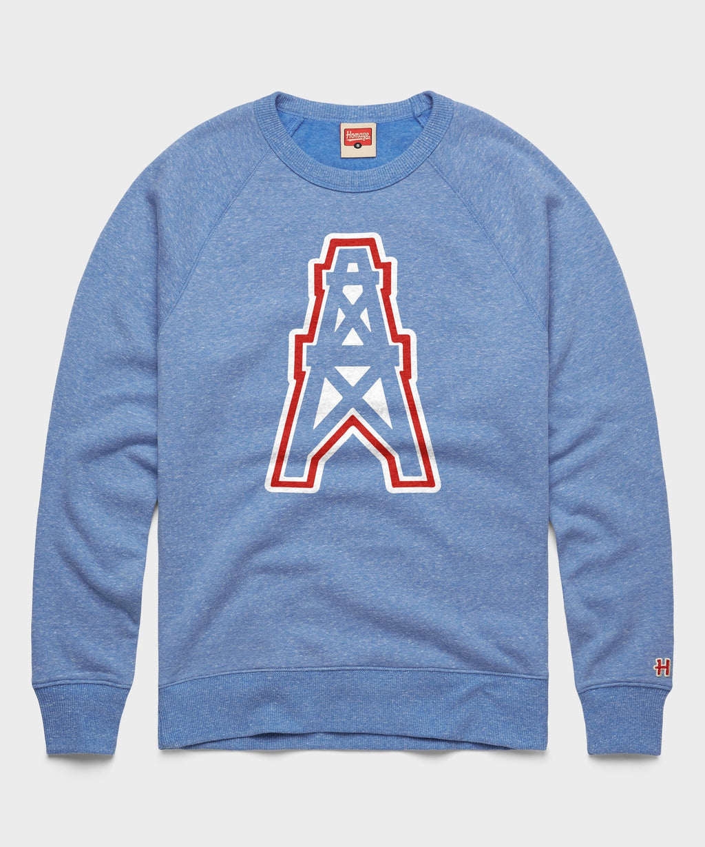 Oilers Football '80 Crewneck