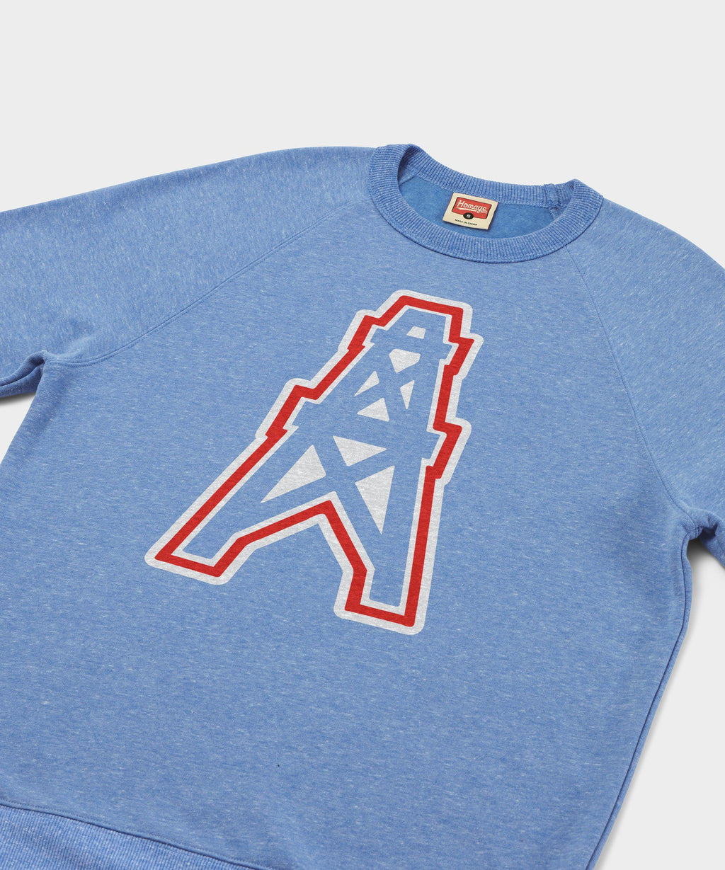 Oilers Football '80 Crewneck