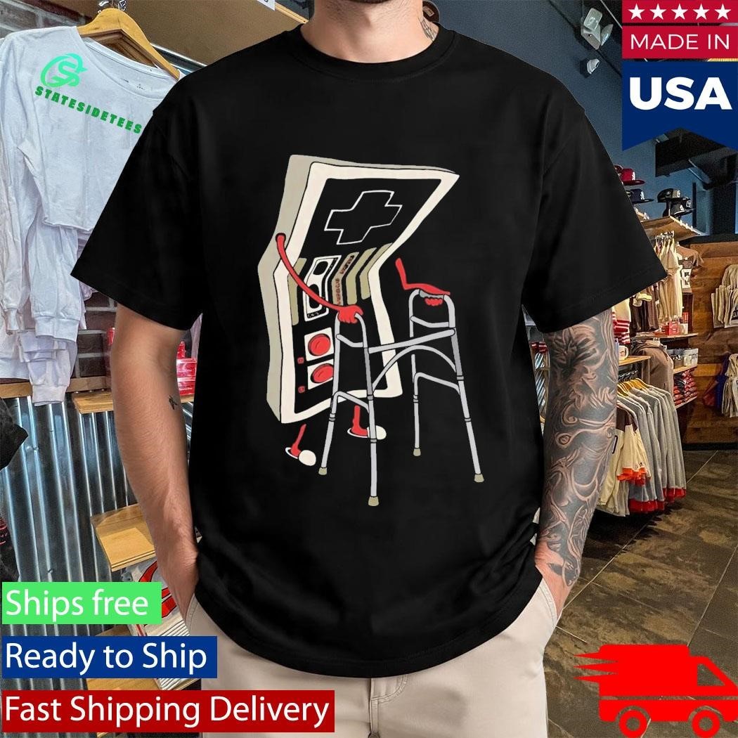 Old Gamer Retro Video Game Shirt