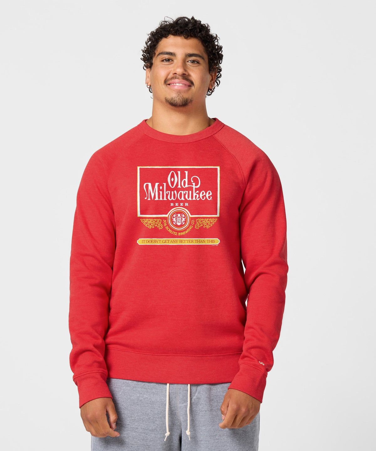 Old Milwaukee Beer Crewneck