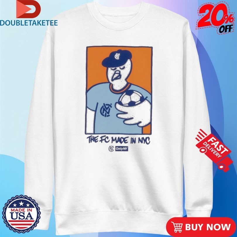 Only NY x NYCFC Pigeon Mascot Shirts