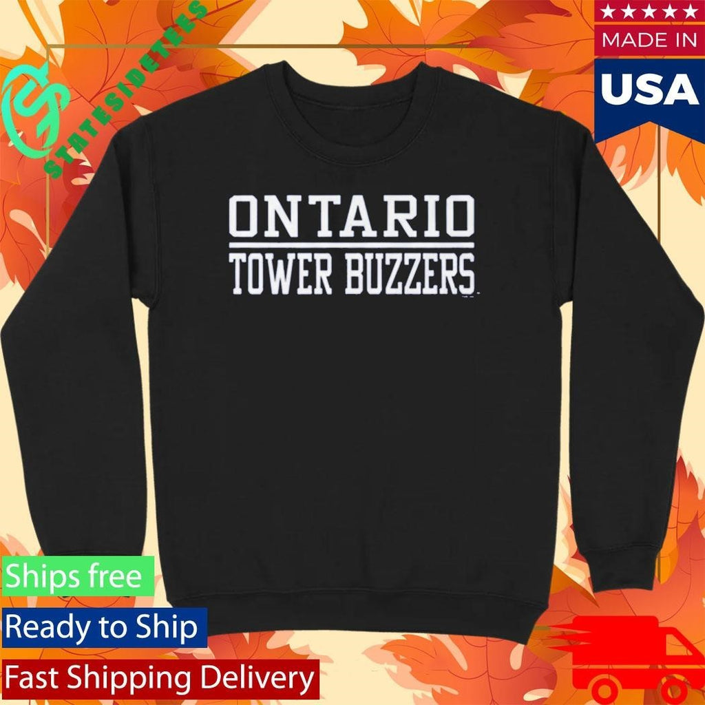 Ontario Tower Buzzers Logo Text Shirt