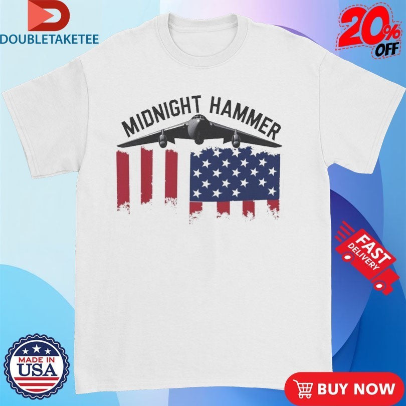 Operation Midnight Hammer American Flag Shirts