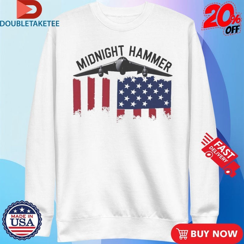 Operation Midnight Hammer American Flag Shirts