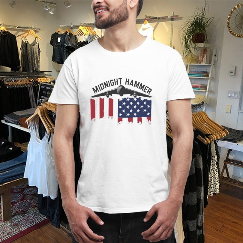 Operation Midnight Hammer American Flag Shirts