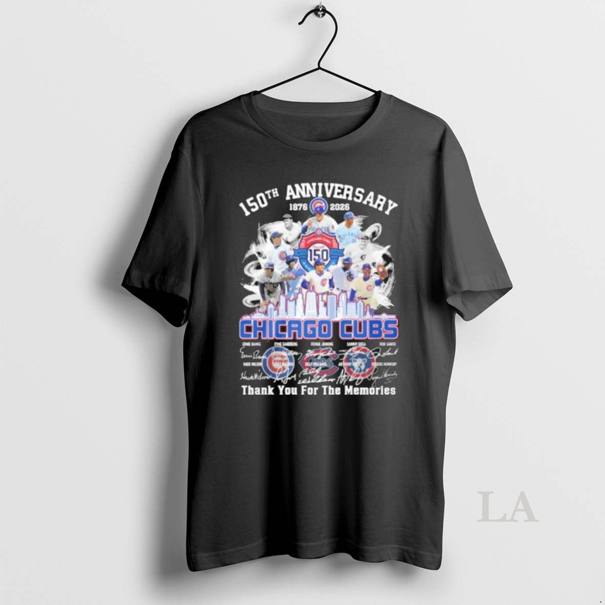 Original 150th Anniversary 1876 2026 Chicago Cubs Teams Signatures T-Shirts, Hoodie, Sweatshirt | InkNestWear.com