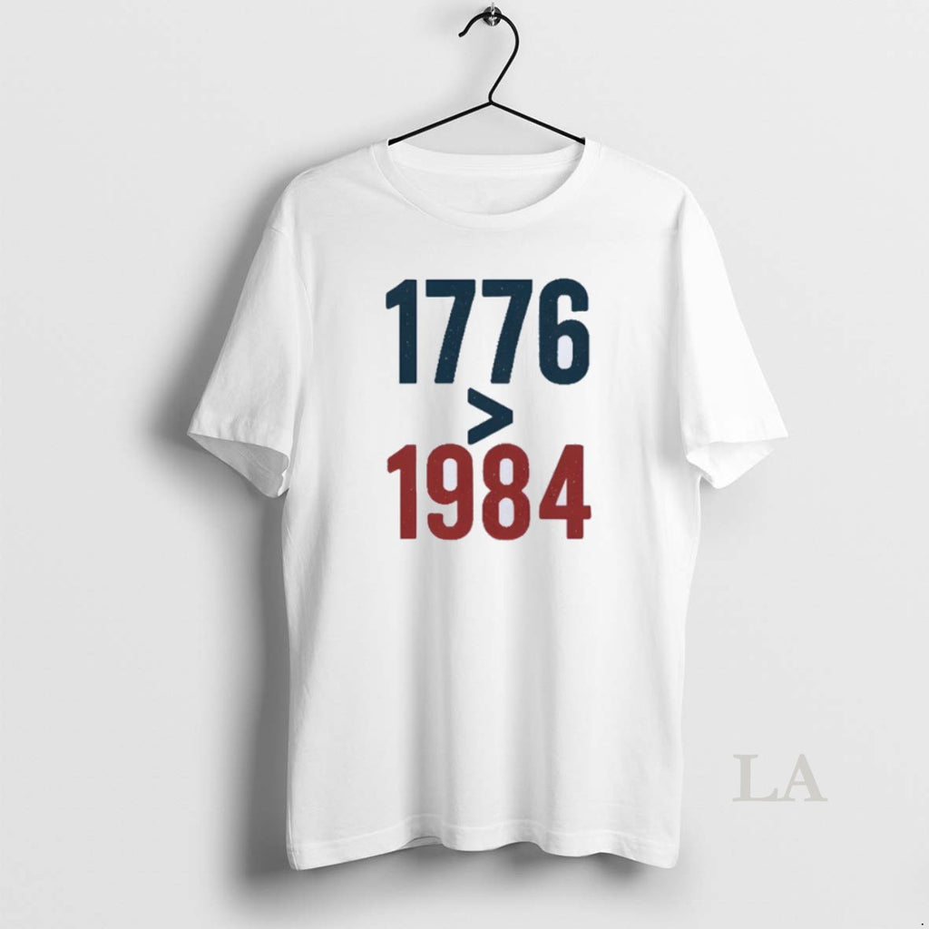 Original 1776 Greater Than Sign 1984 T-Shirts, Hoodie, Sweatshirt | InkNestWear.com