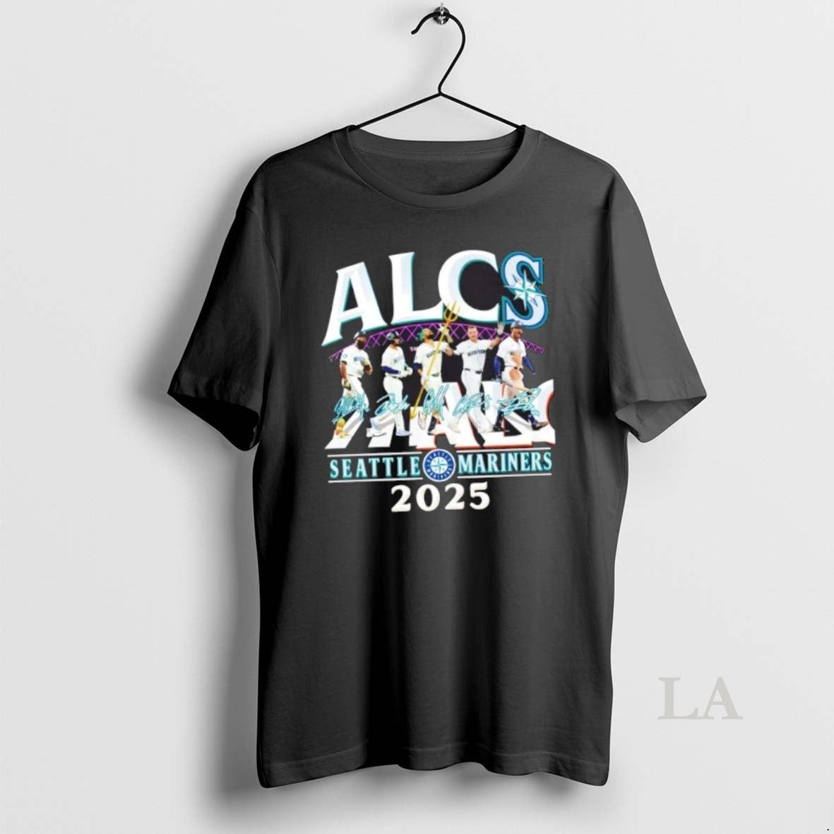 Original 2025 Alcs Seattle Mariners Players Abbey Road Signatures T-Shirts, Hoodie, Sweatshirt | InkNestWear.com