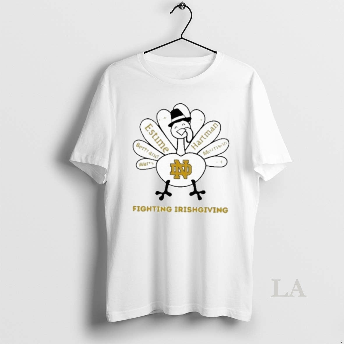 Original 2025 Fighting Irishgiving Notre Dame Fighting Irish X Thanksgiving T-Shirts, Hoodie, Sweatshirt | InkNestWear.com