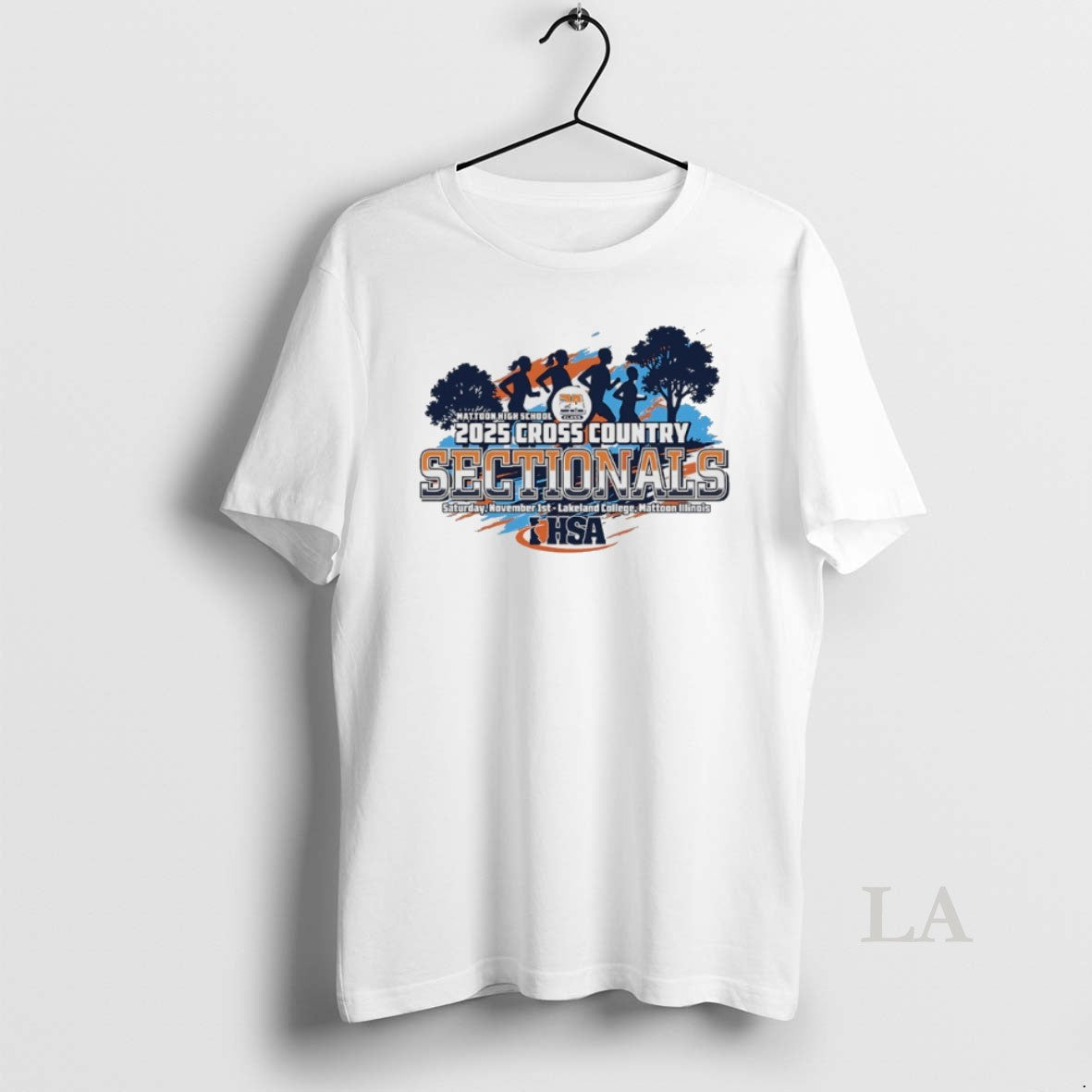 Original 2025 Ihsa Cross Country Sectionals T-Shirts, Hoodie, Sweatshirt | InkNestWear.com