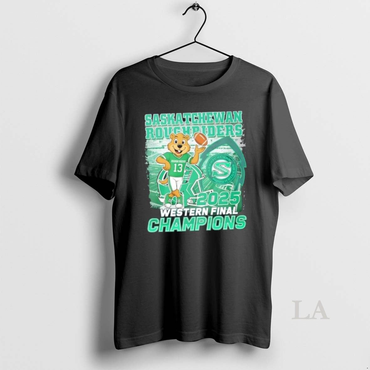 Original 2025 Western Final Champions Saskatchewan Roughriders Mascot T-Shirts, Hoodie, Sweatshirt | InkNestWear.com