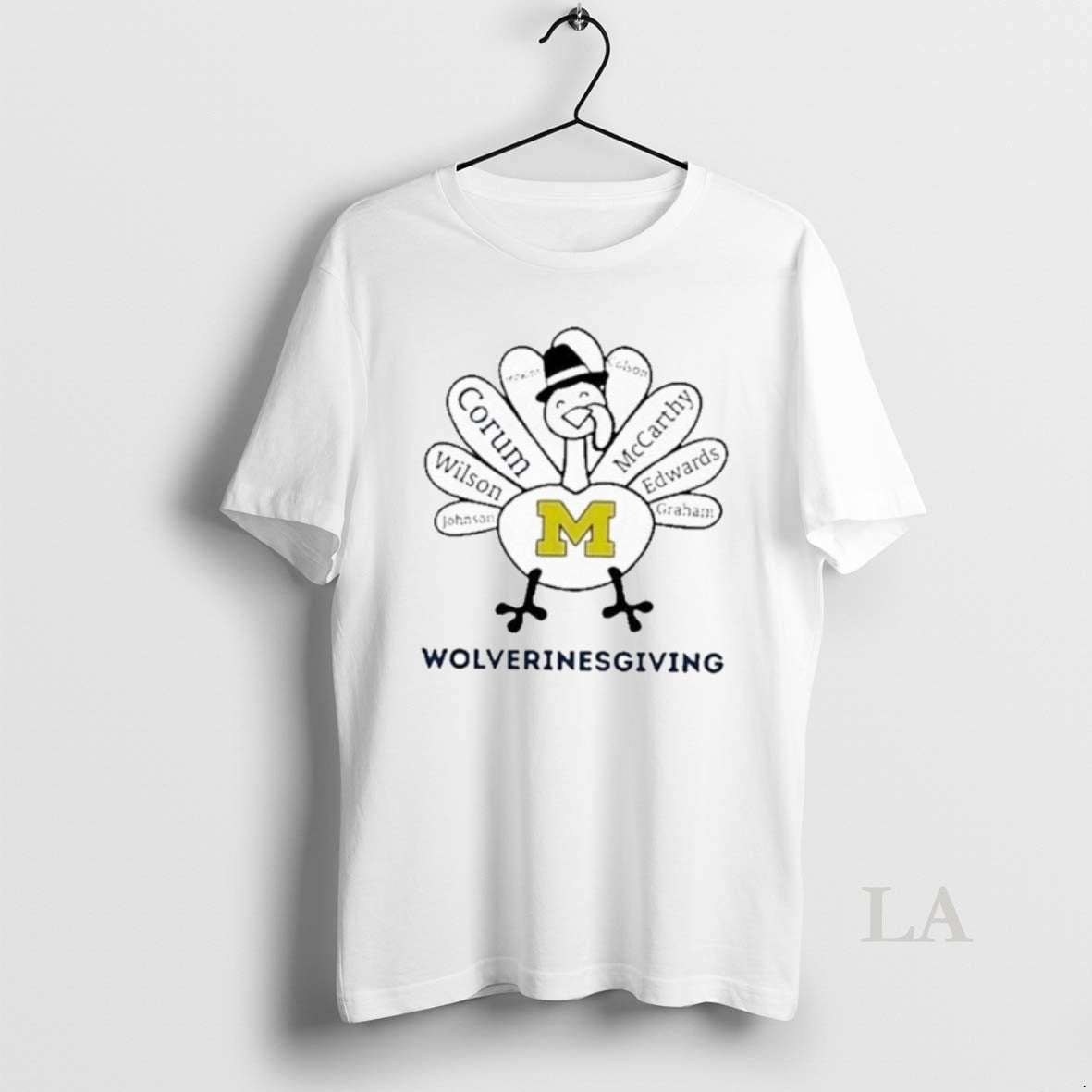 Original 2025 Wolverinesgiving Michigan Wolverines X Thanksgiving T-Shirts, Hoodie, Sweatshirt | InkNestWear.com
