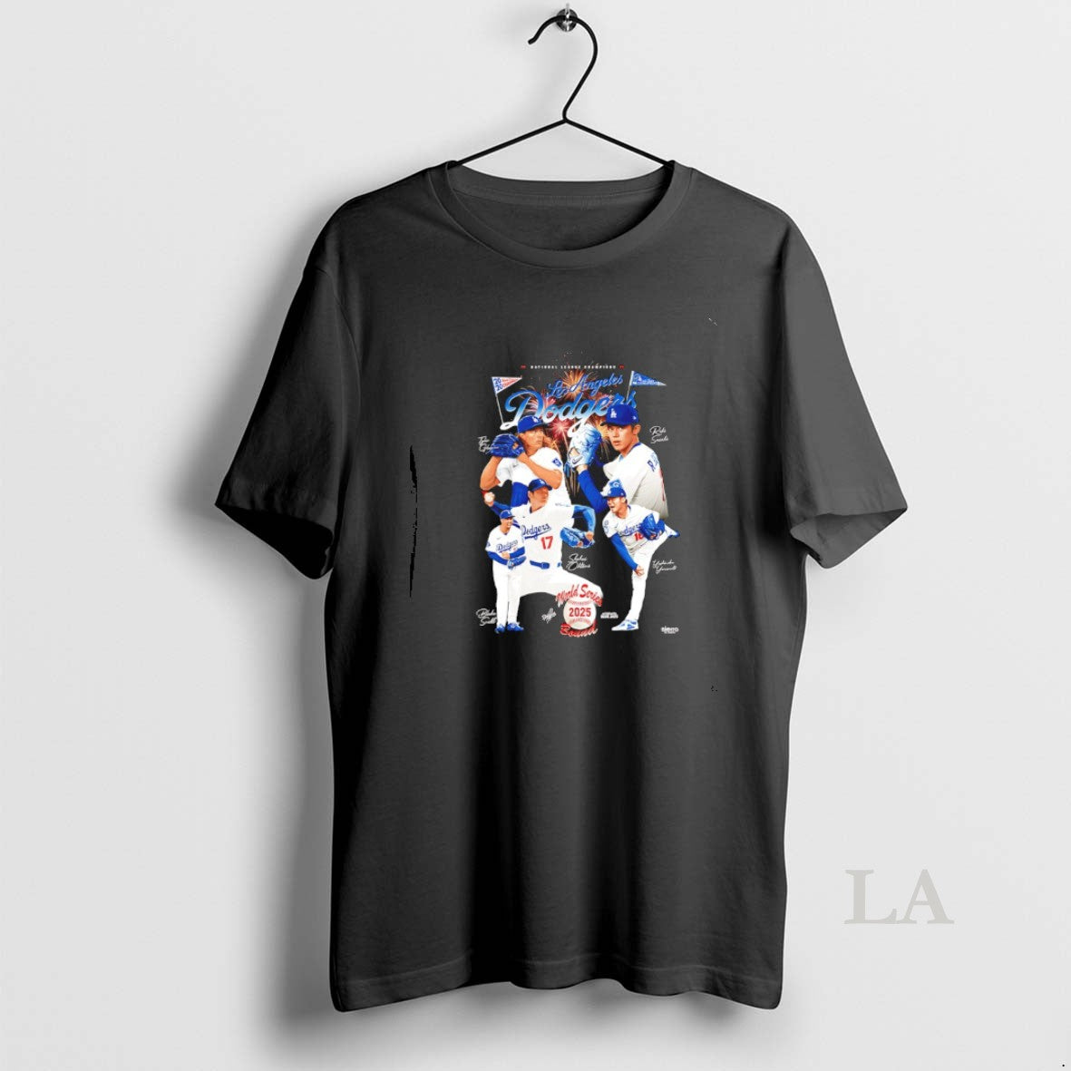 Original 2025 World Champions Los Angeles Dodgers Signatures Graphic T-Shirts, Hoodie, Sweatshirt | InkNestWear.com
