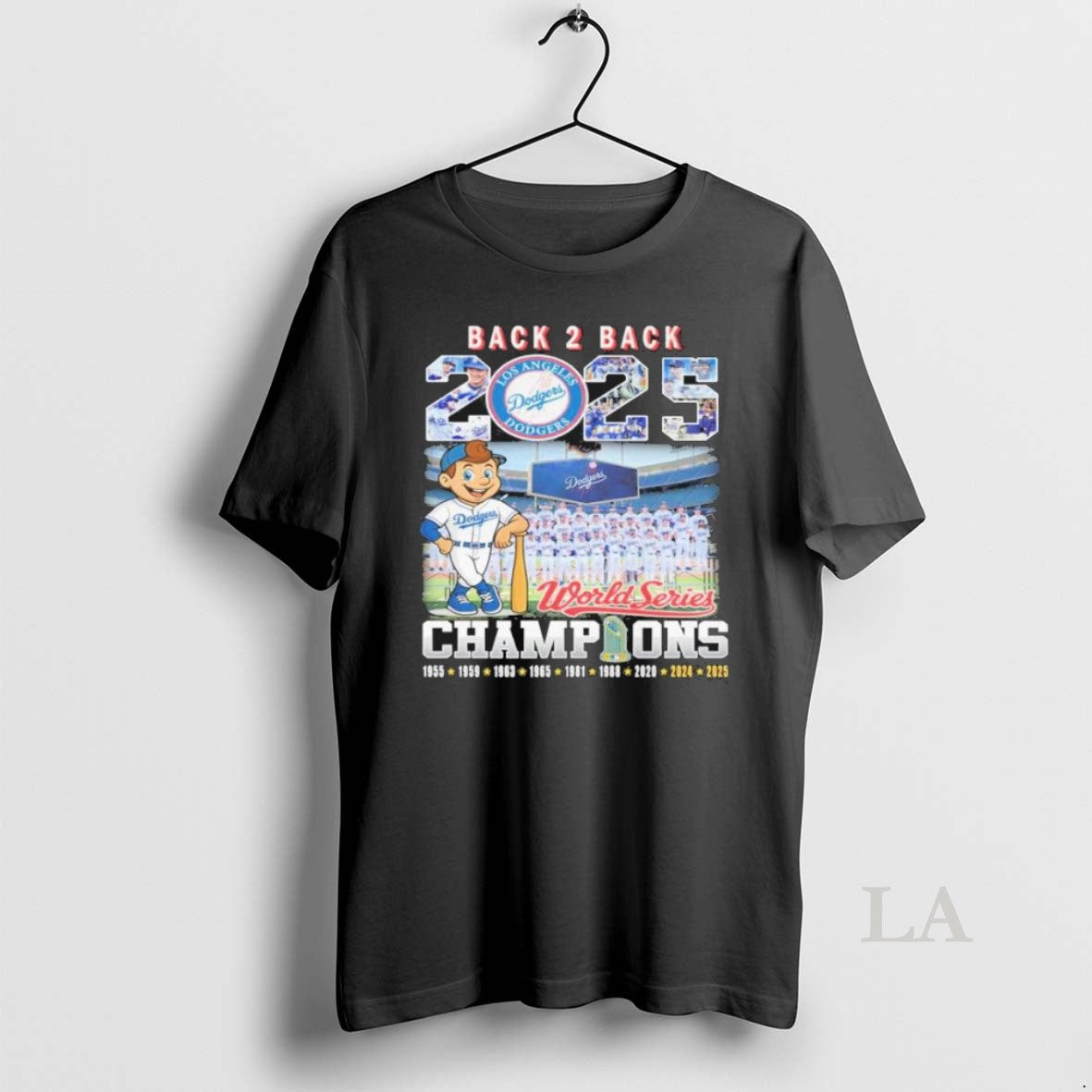 Original 2025 World Series Back 2 Back Champions Los Angeles Dodgers T-Shirts, Hoodie, Sweatshirt | InkNestWear.com