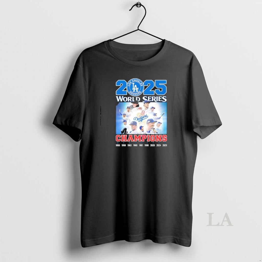 Original 2025 World Series Champions La Dodgers Graphic T-Shirts, Hoodie, Sweatshirt | InkNestWear.com