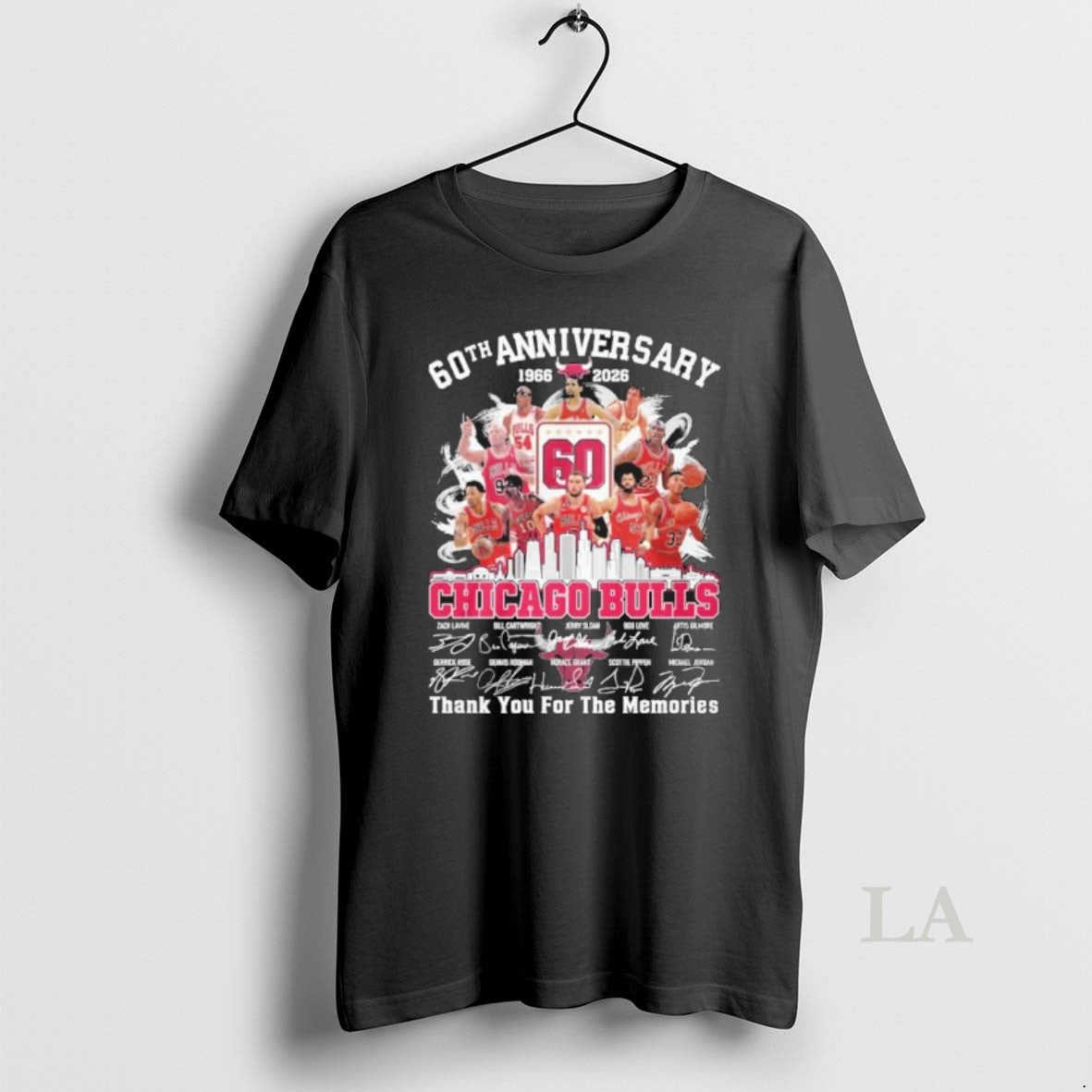 Original 60th Anniversary 1966 2026 Chicago Bulls Teams Signatures T-Shirts, Hoodie, Sweatshirt | InkNestWear.com