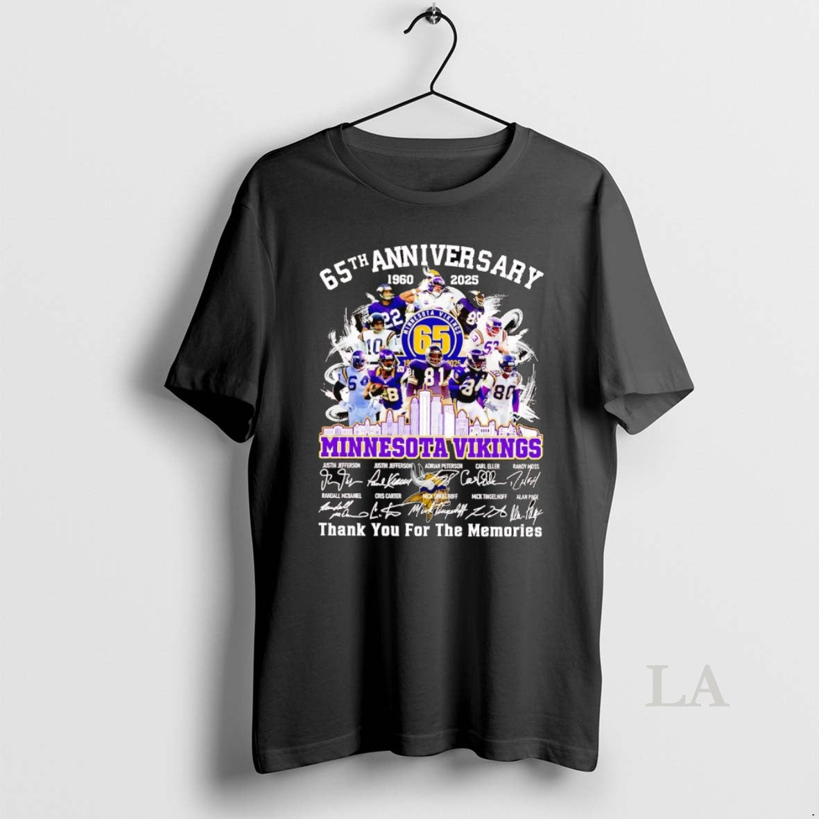 Original 65th Anniversary 1960 2025 Minnesota Vikings Team Players T-Shirts, Hoodie, Sweatshirt | InkNestWear.com