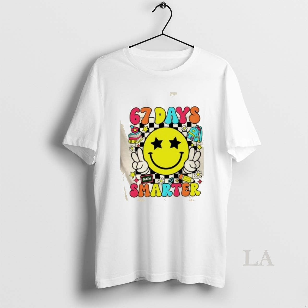 Original 67th Day Of School 67 Days Smarter Students Teacher T-Shirts, Hoodie, Sweatshirt | InkNestWear.com