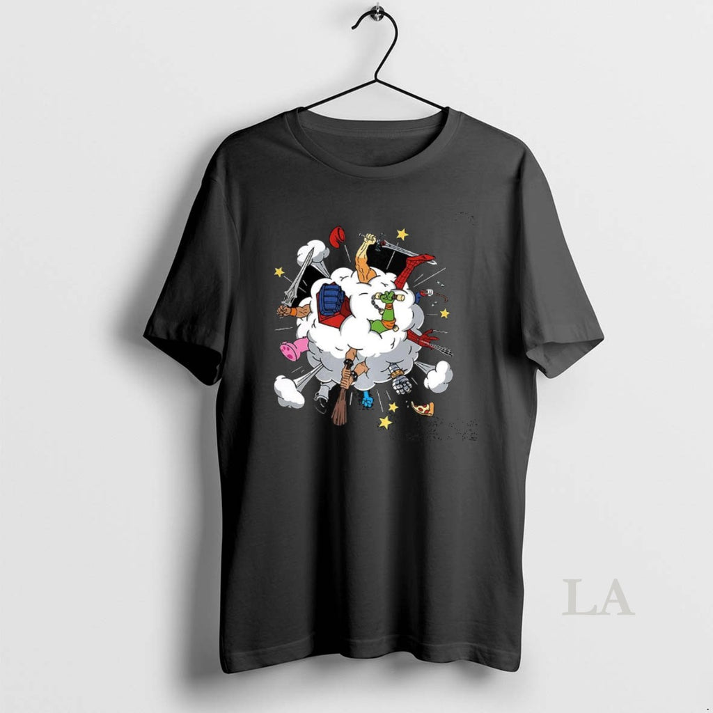 Original 80s Cartoon Characters Fighting T-Shirts, Hoodie, Sweatshirt | InkNestWear.com