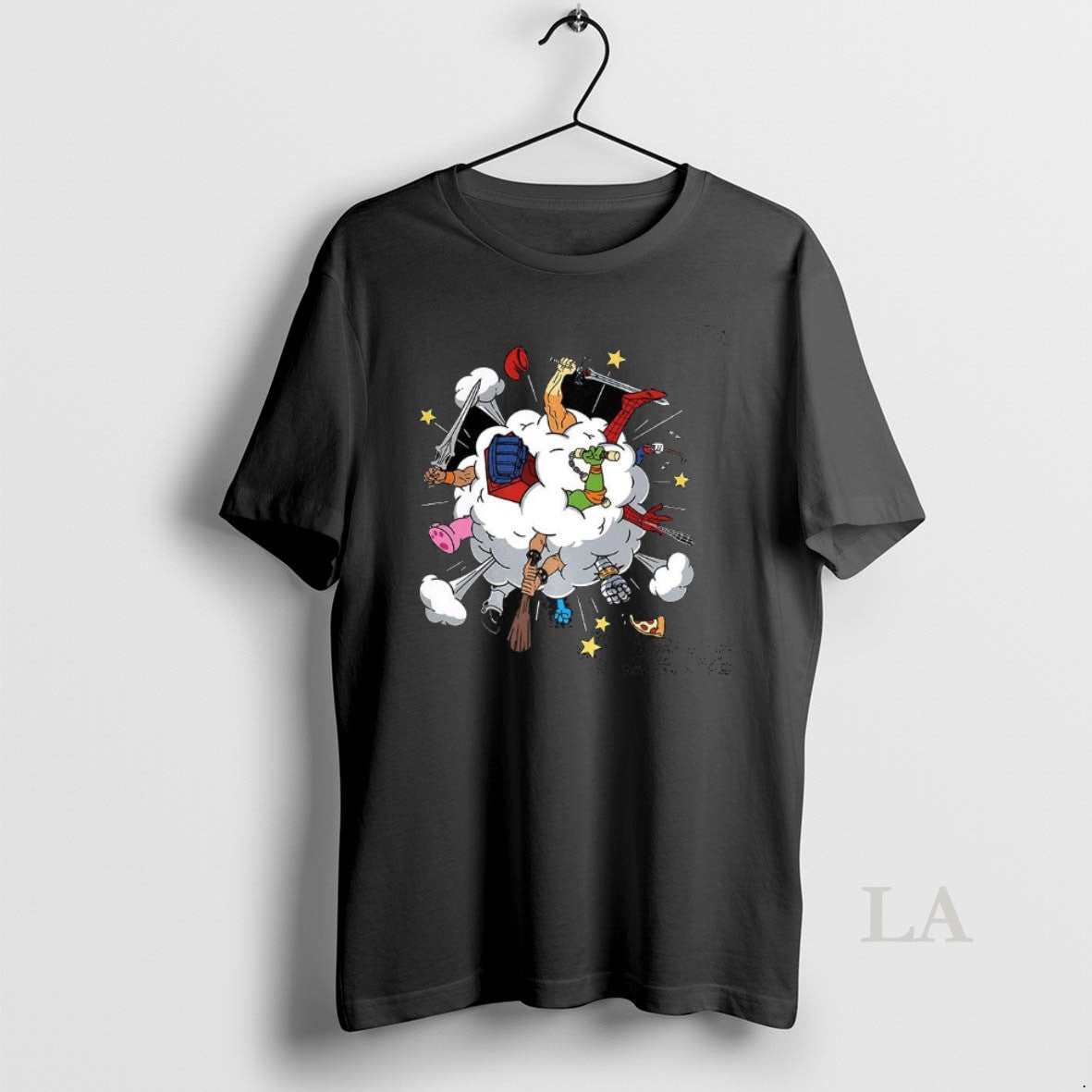 Original 80s Cartoon Characters Fighting T-Shirts, Hoodie, Sweatshirt | InkNestWear.com