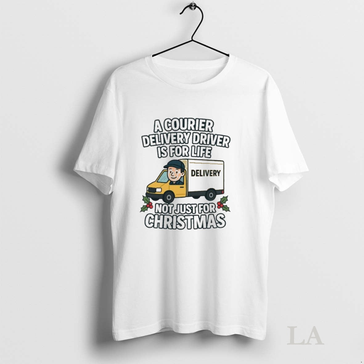 Original A Courier Delivery Driver Is For Life Not Just For Christmas Ornaments T-Shirts, Hoodie, Sweatshirt