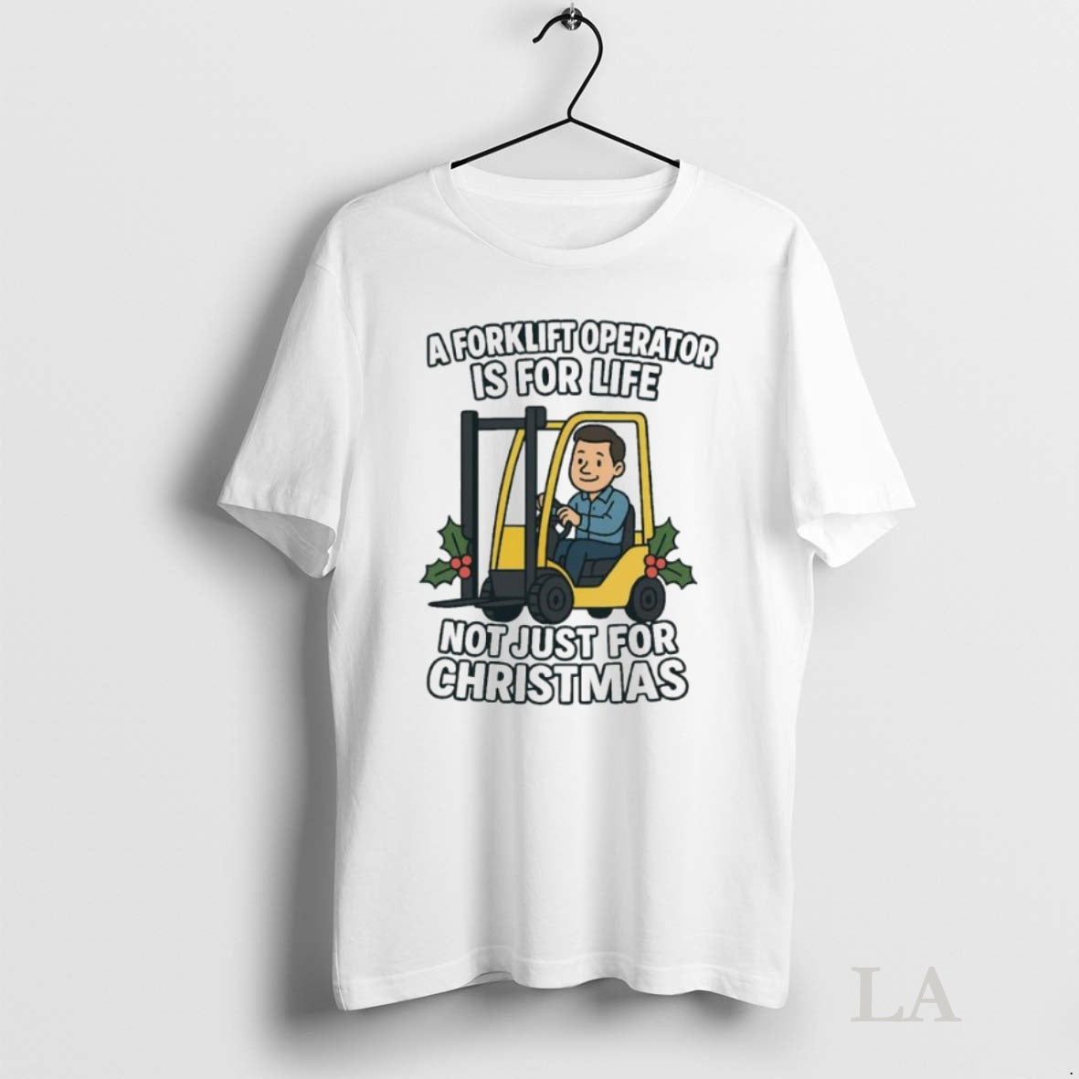 Original A Forklift Operator Is For Life Not Just For Christmas Ornaments T-Shirts, Hoodie, Sweatshirt | InkNestWear.com