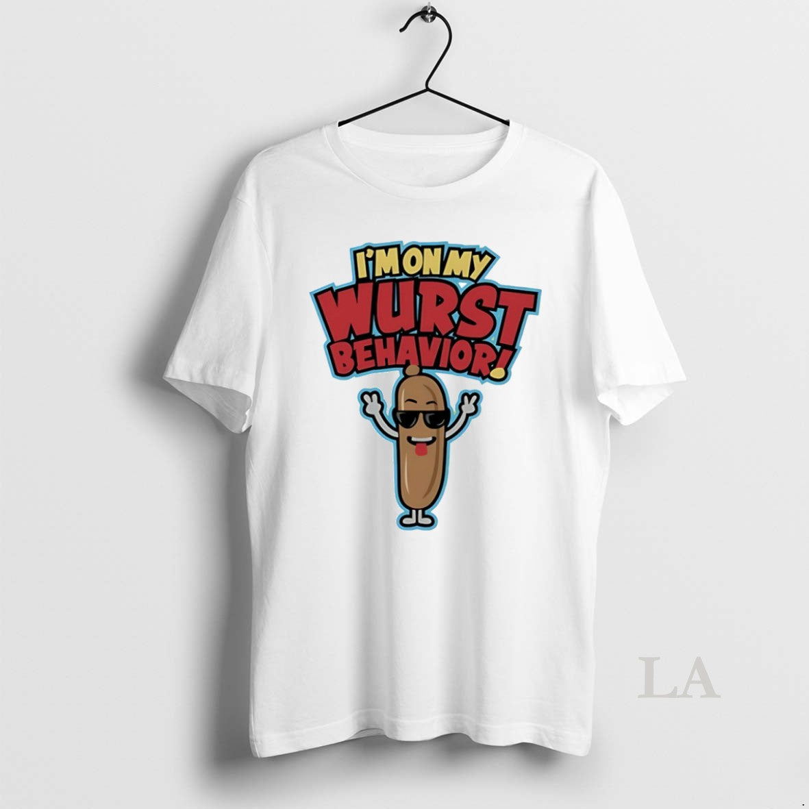 Original A Very Jonas Christmas Movie Im On My Wurst Behavior Circle T-Shirts, Hoodie, Sweatshirt | InkNestWear.com