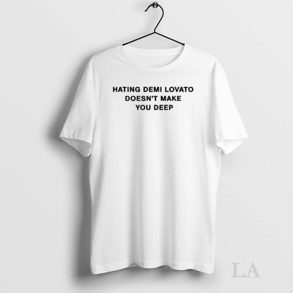 Original Addison Rae Hating Demi Lovato Doesnt Make You Deep T-Shirts, Hoodie, Sweatshirt | InkNestWear.com
