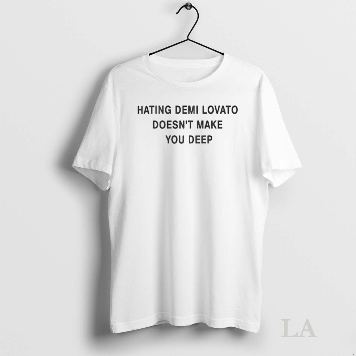 Original Addison Rae Wearing Hating Demi Lovato Doesnt Make You Deep T-Shirts, Hoodie, Sweatshirt | InkNestWear.com
