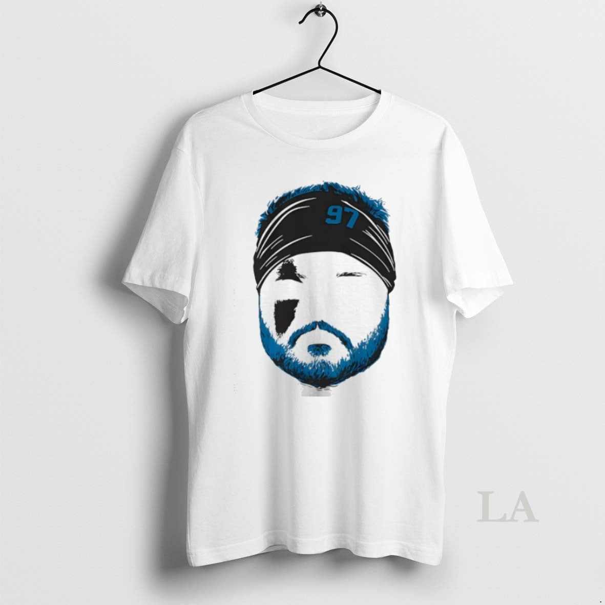 Original Aidan Hutchinson 97 Detroit Lions Blank Face T-Shirts, Hoodie, Sweatshirt | InkNestWear.com