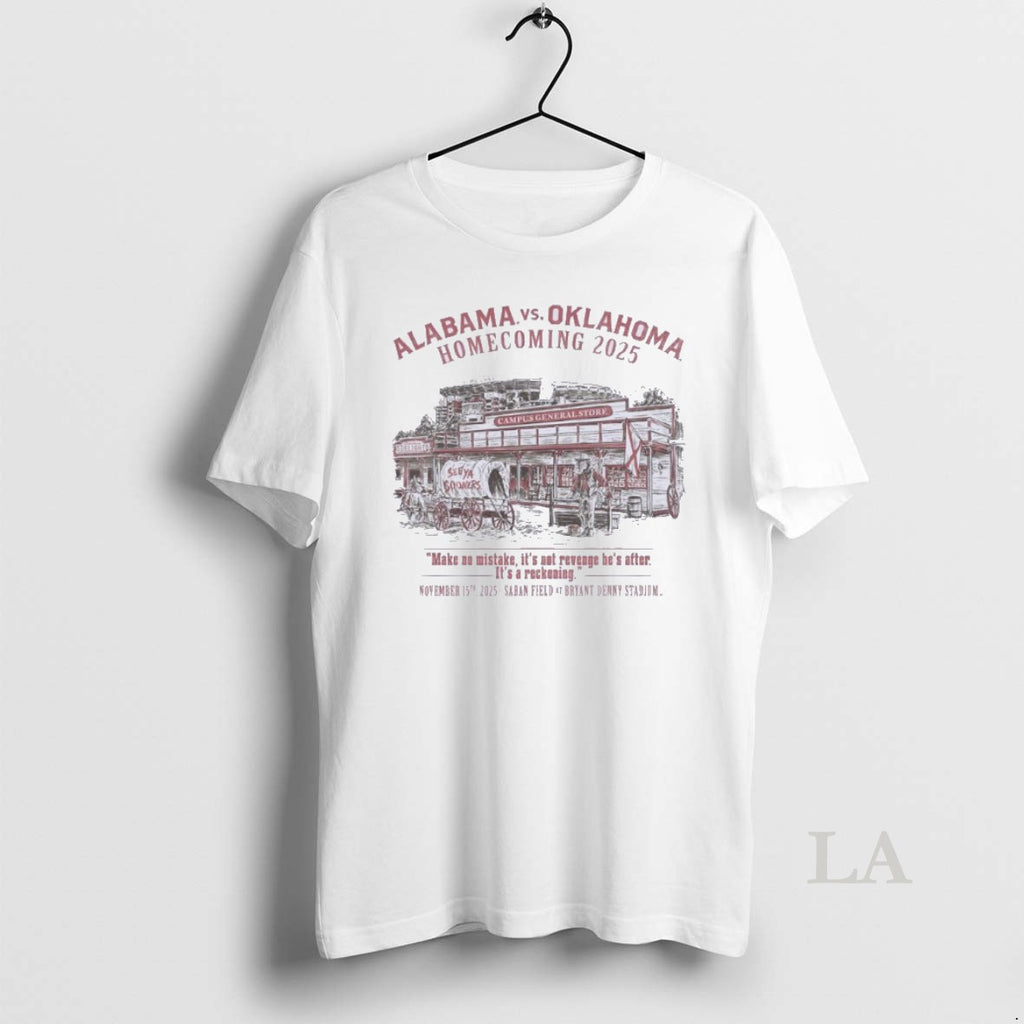 Original Alabama Vs Oklahoma 2025 Homecoming Gameday T-Shirts, Hoodie, Sweatshirt | InkNestWear.com